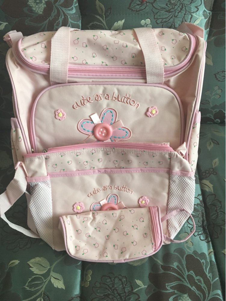 4pcs/set Diaper's Bags for Baby Durable Mother Wet Bag Fashion Mummy Bag