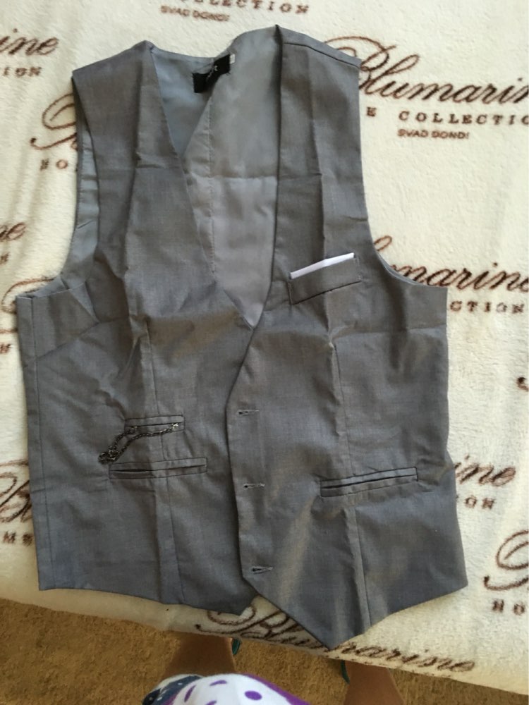 Plus Size 3XL Vest Men 2016 Spring Slim Brand Men's Slim Dress Business Suit Vest  Men Gilet Colete Fashion Waistcoats  RHY1110