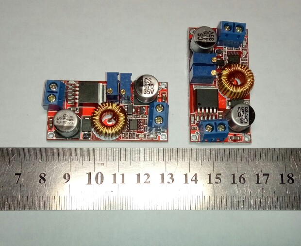 1pcs 5A DC to DC CC CV Lithium Battery Step down Charging Board Led Power Converter Lithium Charger Step Down Module hei