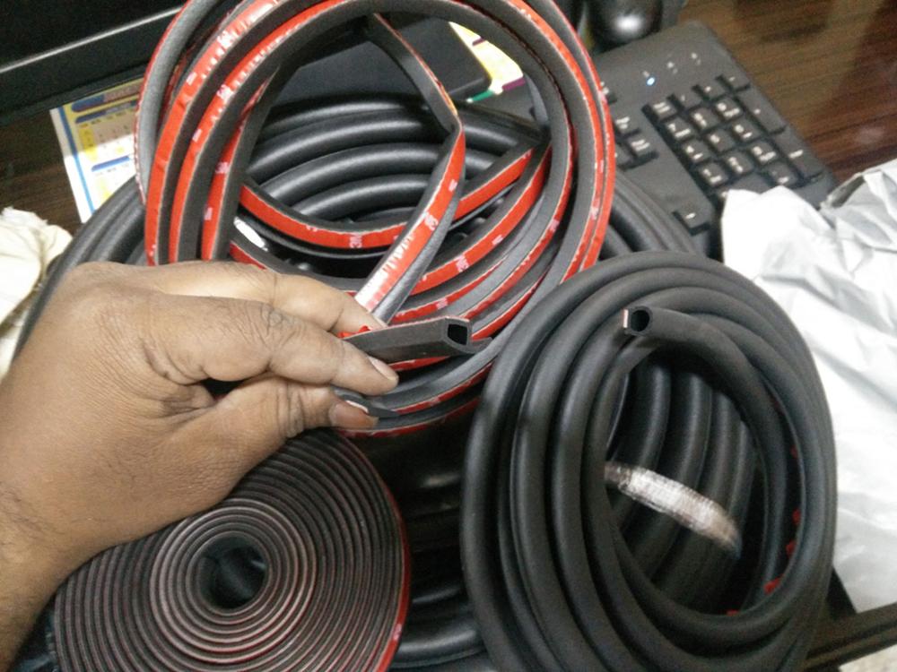 4 meter Big D Rubber Seals Car Door Seal Noise Sound Insulation Noise Waterproof  Car Door Seal Rubber