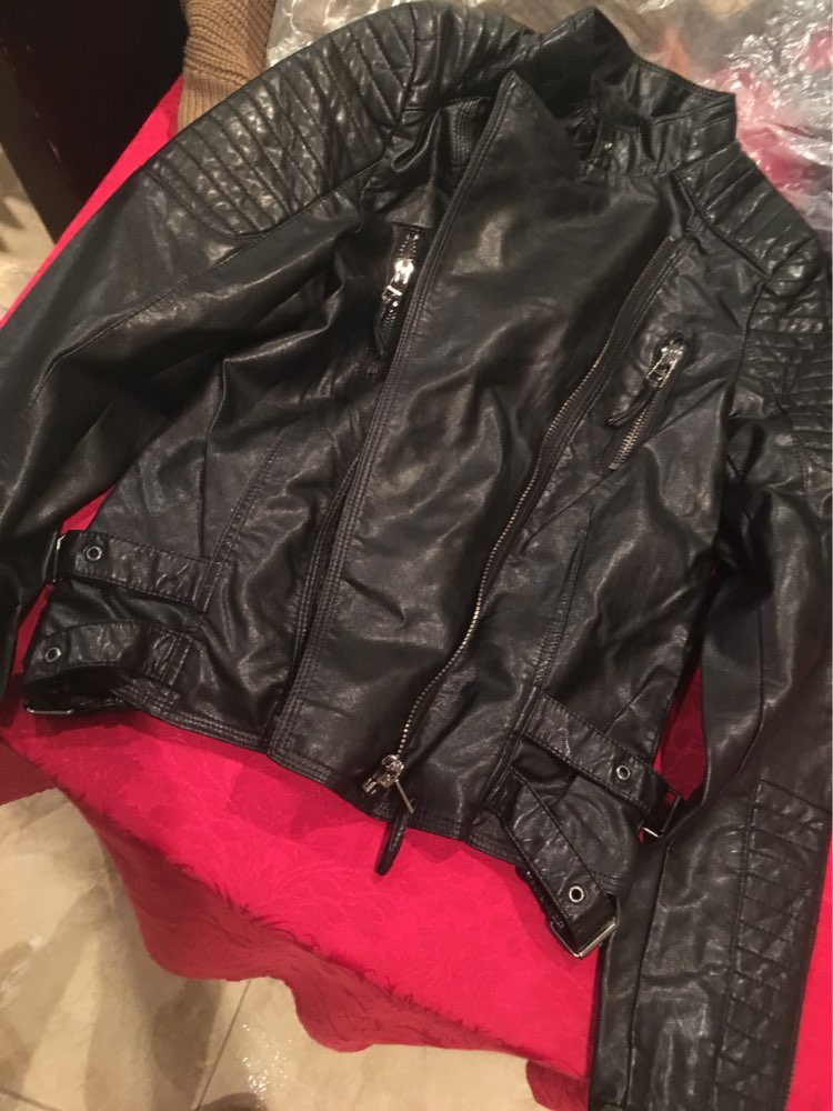 2016 New Fashion Autumn Winter Women Brand Faux Soft Leather Jackets Pu Black Red Yellow Zippers Long Sleeve Motorcycle Coat