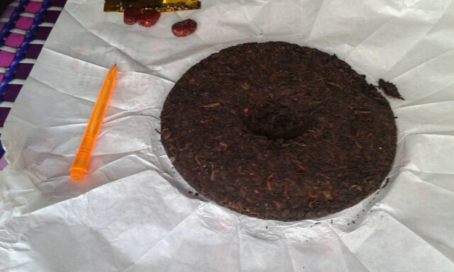 [guosetianxiang] brand,[yun neng zai bo] Manufacturer producer,puer tea puerh Ripe tea pu er tea 357g,Help digest food