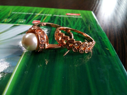 Real Italina Rings for women Genuine Austrian Crystal  18K Rose Gold Plated Vintage Rings  New Sale Hot#RG95683Rose