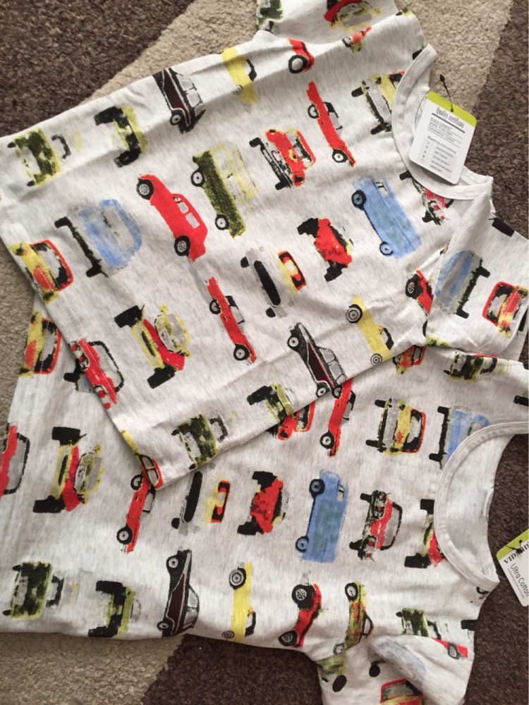 VIDMID 1-10Y Children's T shirt boys t-shirt Baby Clothing Little boy Summer shirt Tees Designer Cotton Cartoon Dinosaur brand