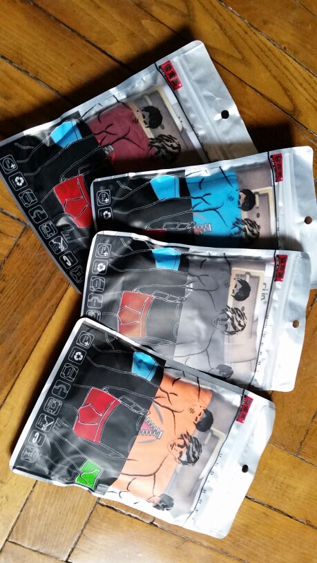 Men's Underwear Boxer Trunks Fancy Sex Underpant Gay Erotic Cuecas Shorts Bear Bird Belt Cute Panties for Man Plus Size 3XL 1343