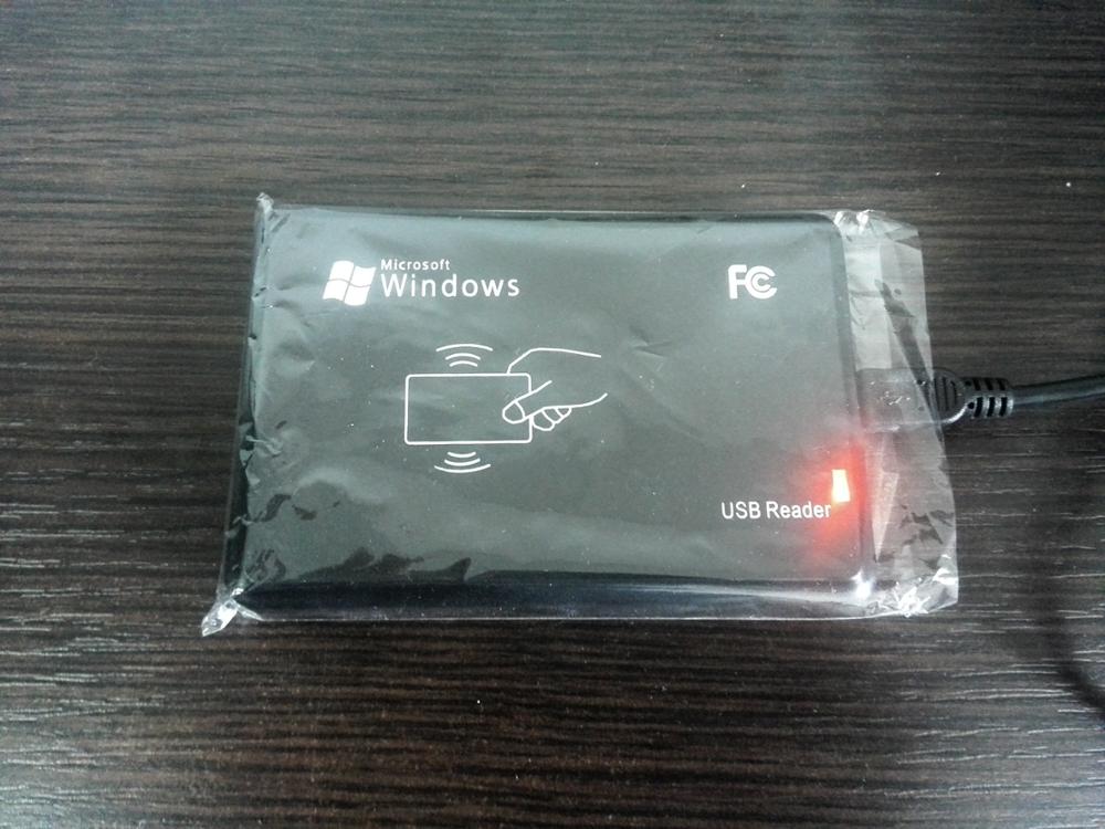 RFID 125KHZ EM4100 USB Reader Proximity Smart ID Card Read No Software or Drive Need For Door Access Control System Waterproof