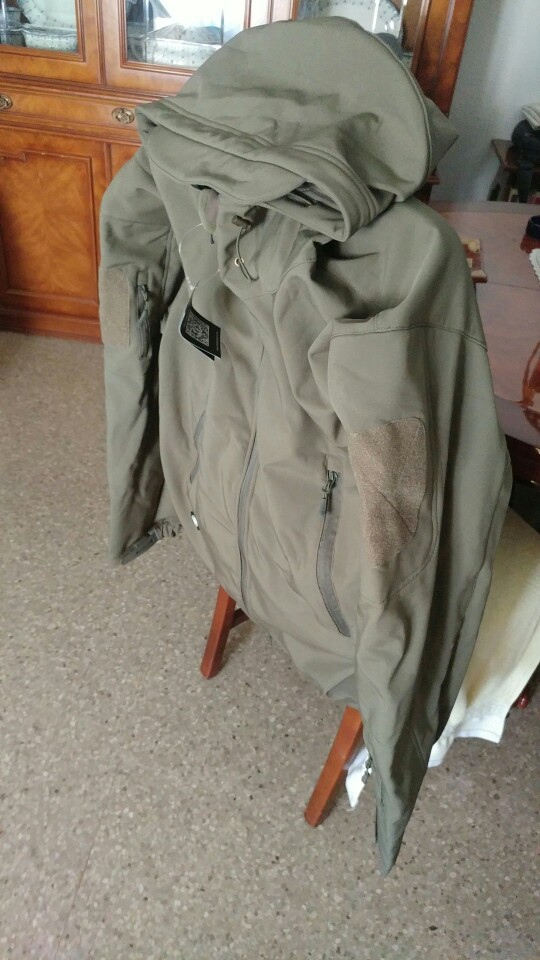 V4.0 Waterproof Soft Shell Tactical Jacket Outdoor Hunting Sports Army SWAT Military Training Windproof Outerwear Coat Clothing