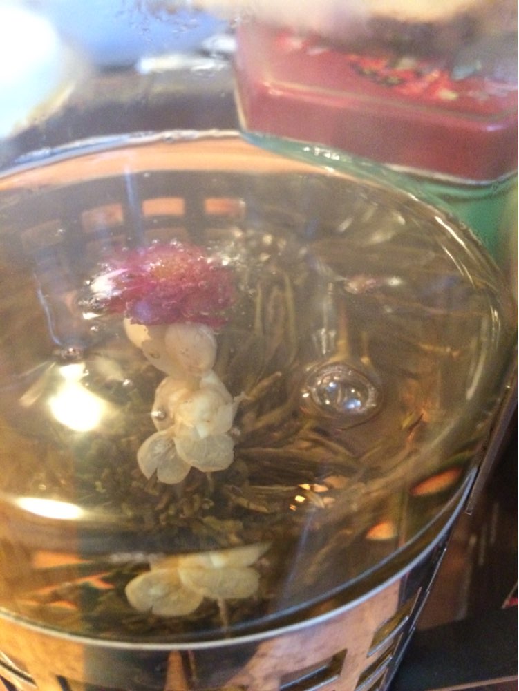 12 kinds of the blooming art  tea, craft tea made of different colorful flowers, individula vacuum package tea