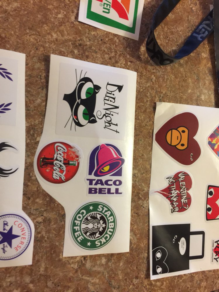 Top Sport Brand skateboard stickers waterproof sunscreen  car styling stickers Doodle motorcycle Bicycle Stickers mini order $5