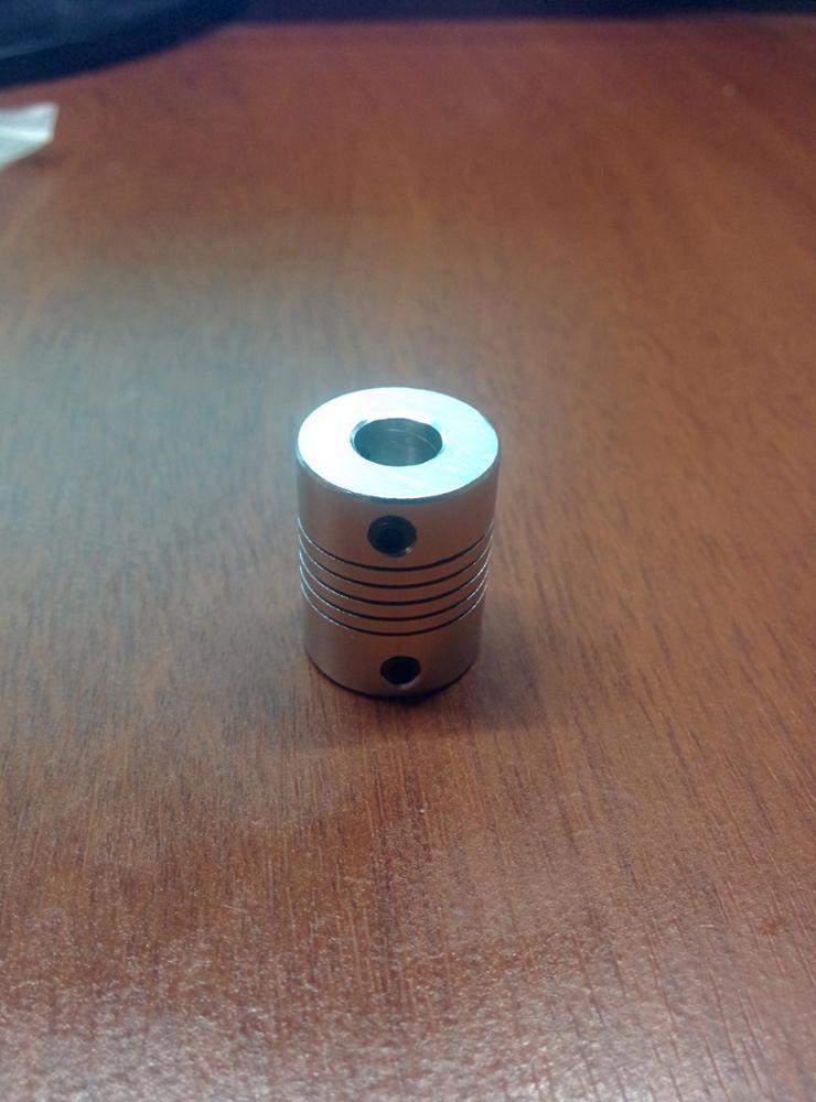 3d printer 5x8 mm Motor Jaw Shaft Coupler 5mm To 8mm Flexible Coupling OD 19x25mm Whoelsale Connectors