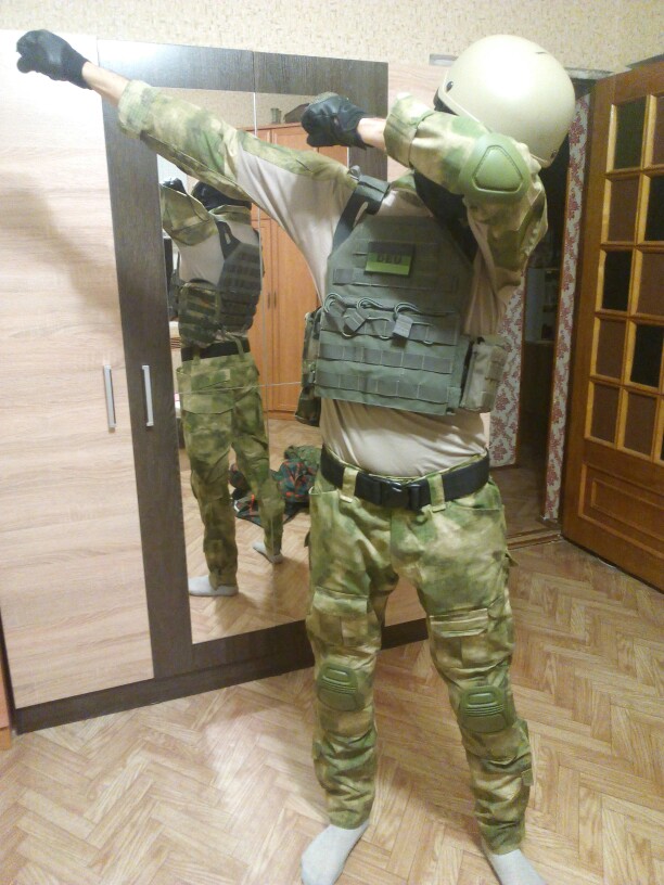 Tactical military uniform clothing army of the military combat uniform tactical pants with knee pads camouflage hunting clothes