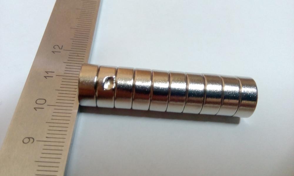 10PCS Super Strong Round Neodymium Countersunk Ring Magnets 12mm x 5mm Hole: 4mm Rare Earth N50 Free Shipping!