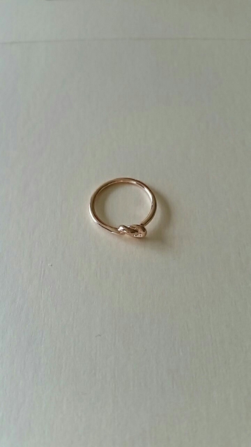 2016 New Fashion Jewelry Gold Silver Simple Knuckle Heart Knot Rings Gold Rings For Women  R022