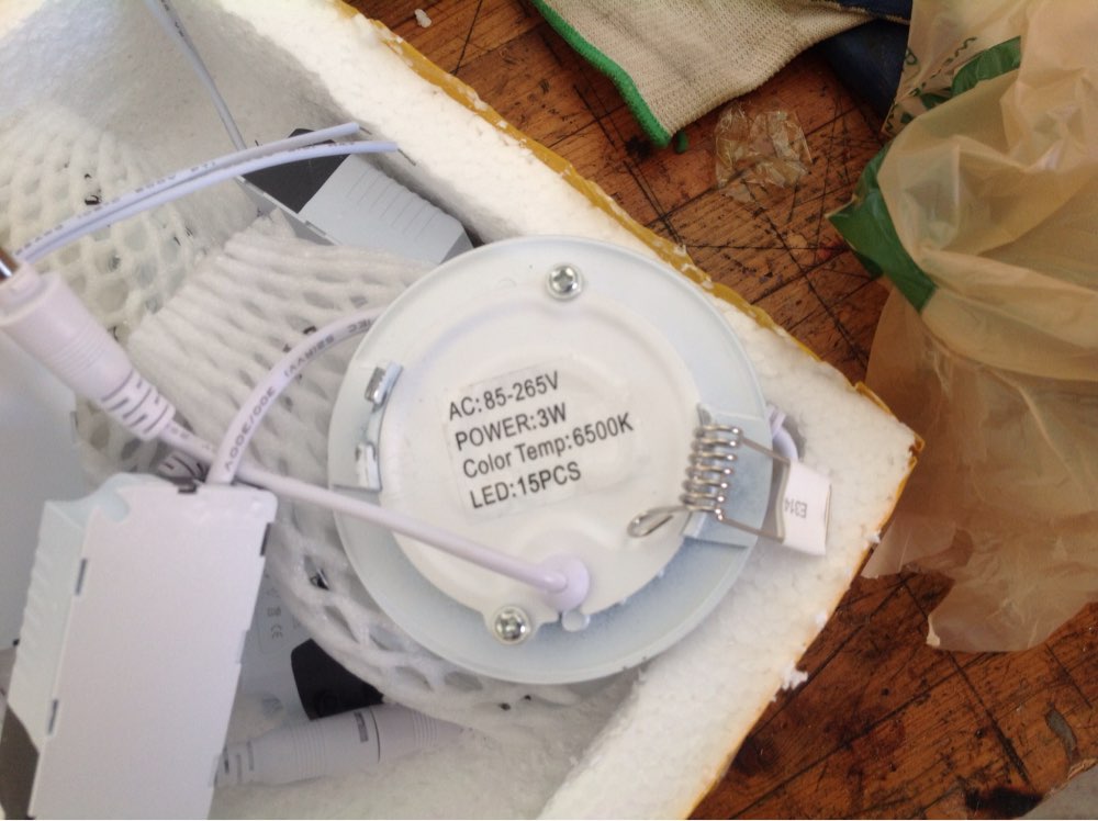 LED ceiling light Ultra Bright IC driver 3w 4w 6w 9w 12w 15w 18w led Panel lights AC85-265V led lamps 110V 220V