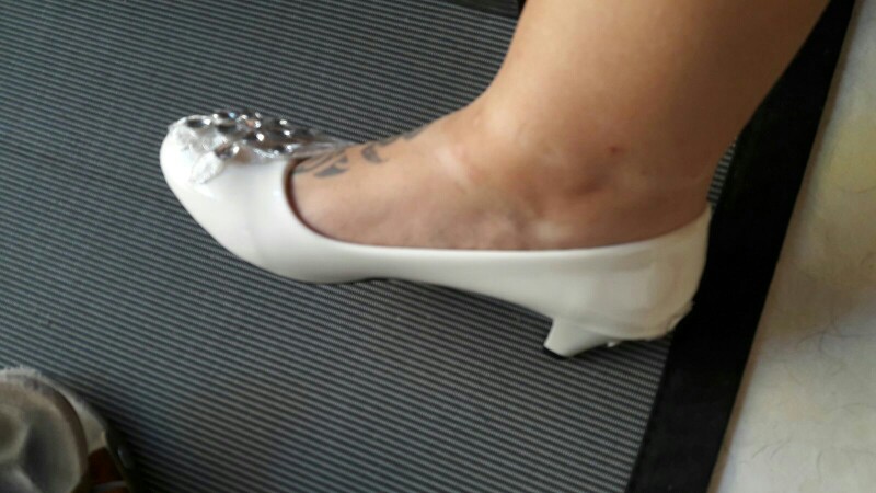 free shipping white wedding shoes office shoes bridesmaid/bridal shoes rhinestone lace shoes high heels women pumps size 41-42