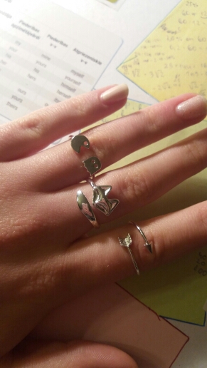 2016 New Fashion Rings Brass Small Arrow Cute Wedding Rings for Women Gift in Party R008