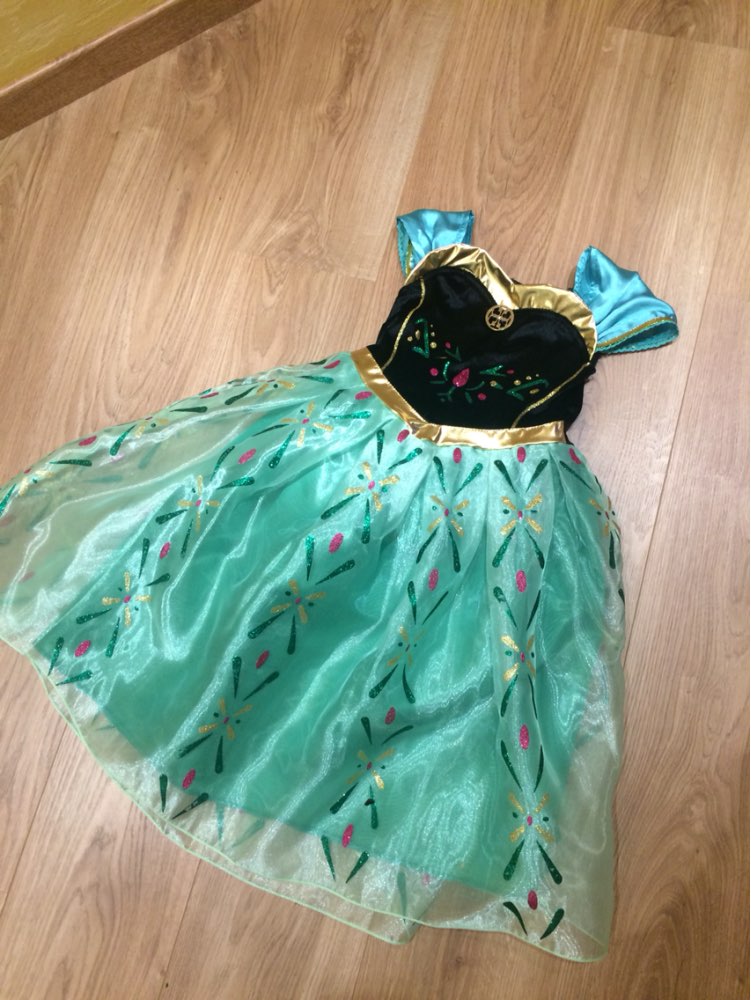 Hot Girl dress baby Kids Dresses Clothes Children Clothing princess cute Elsa Anna Party Dress Vestidos infants Cosplay Costume