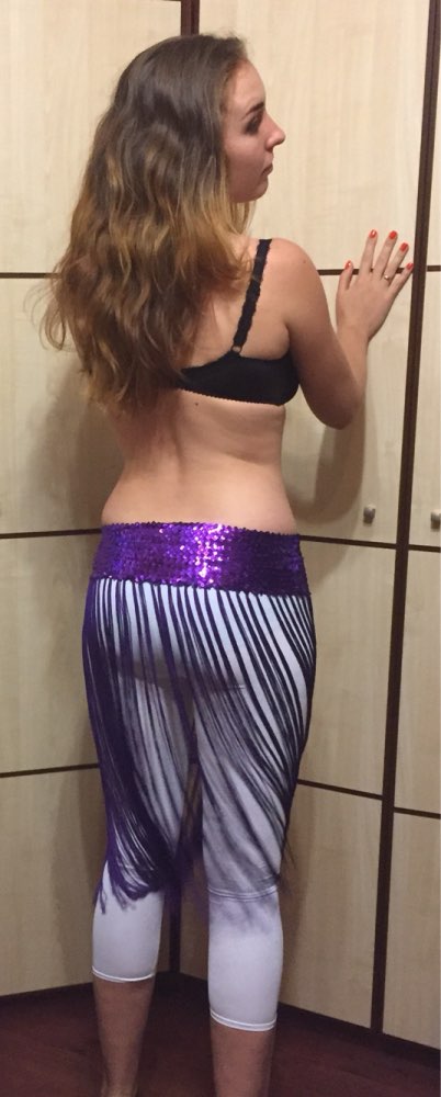 5 Color Dancing Costume Oriental Belly Dance Hip Skirt Scarf Wrap sequins Fringe Tassel