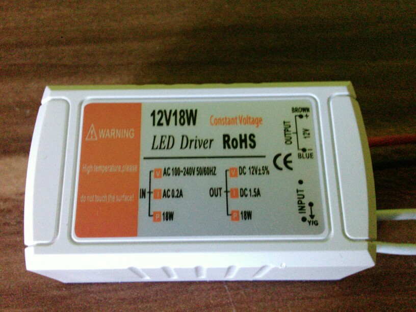 12V 1.5A 18W Power Supply AC/DC adapter transformers switch for LED Strip RGB ceiling Light bulb Driver Power Supply 90V-220V