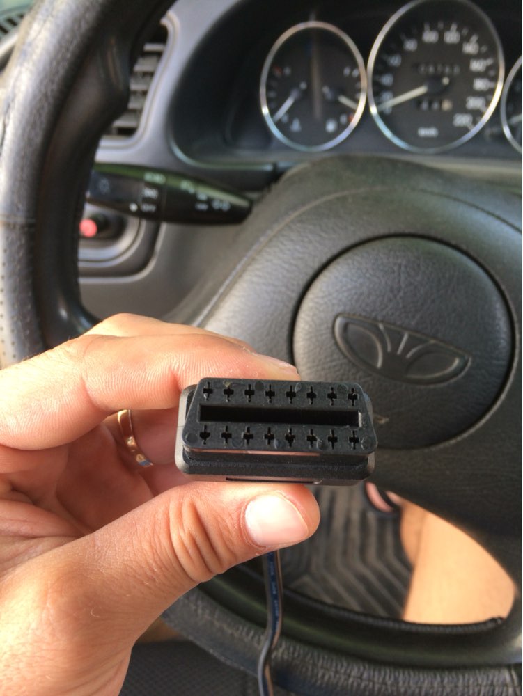 New OBD 2 Cbale For gm Daewoo 12 To 16 Pin OBD 2 Connector Adapter Auto Diagnostic Tool Cable Connector Adapter Car Cable
