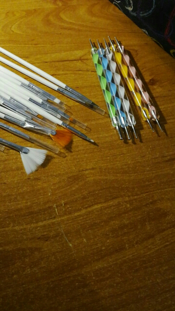 20 pcs Nail Art Design Set Dotting Painting Drawing Polish Brush Pen Tools