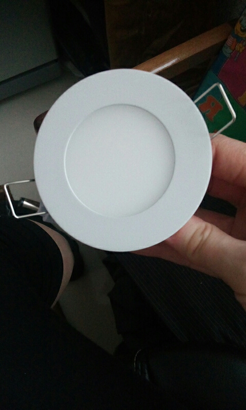 Free Shipping NEW Hot Ultra Thin Design 3W 4W 6W 9W 12W 15W 25W LED Ceiling Recessed Grid Downlight / Round Panel Light