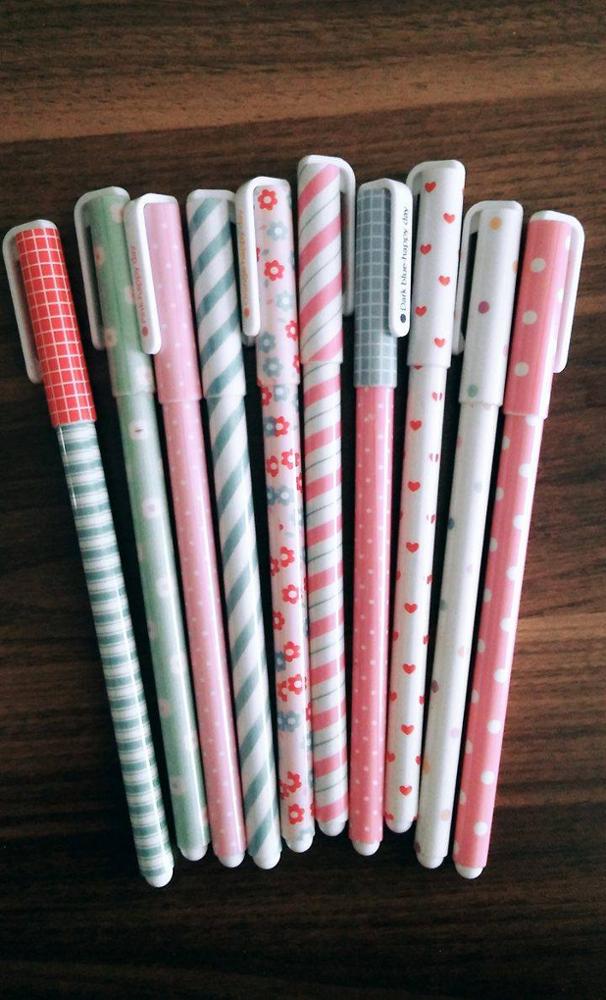 10 pcs/lot New Cute Cartoon Colorful Gel Pen Set Kawaii Korean Stationery Creative Gift School Supplies 04035