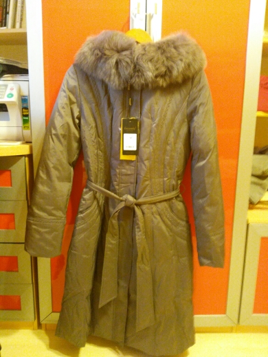 Decently 2015 brand parka winter jacket women thickening long design duck down jacket coat real fox fur RUS Free shipping 1A1084