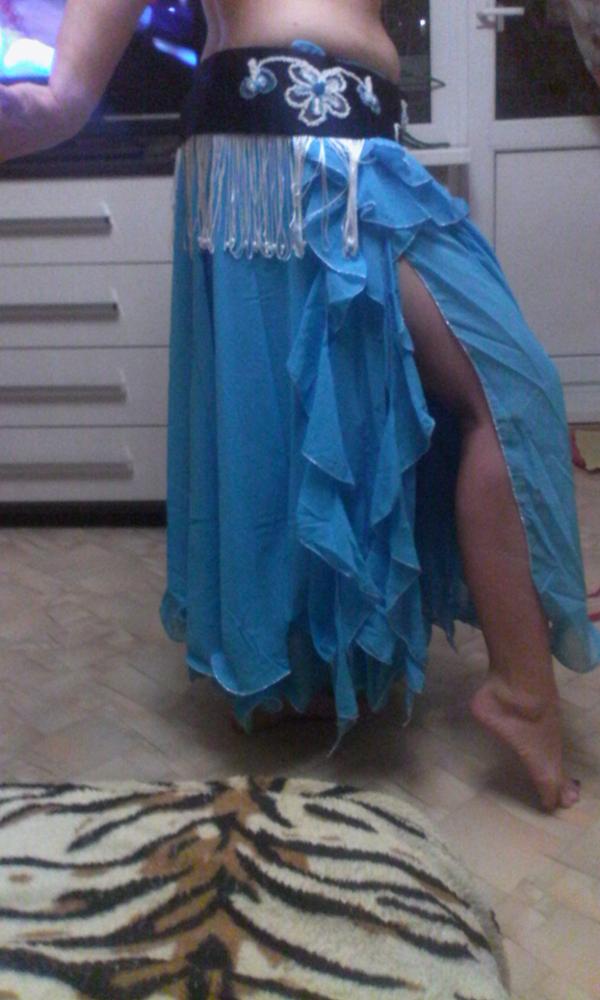 Free shipping High quality New bellydancing skirts belly dance skirt costume training dress or performance -6001