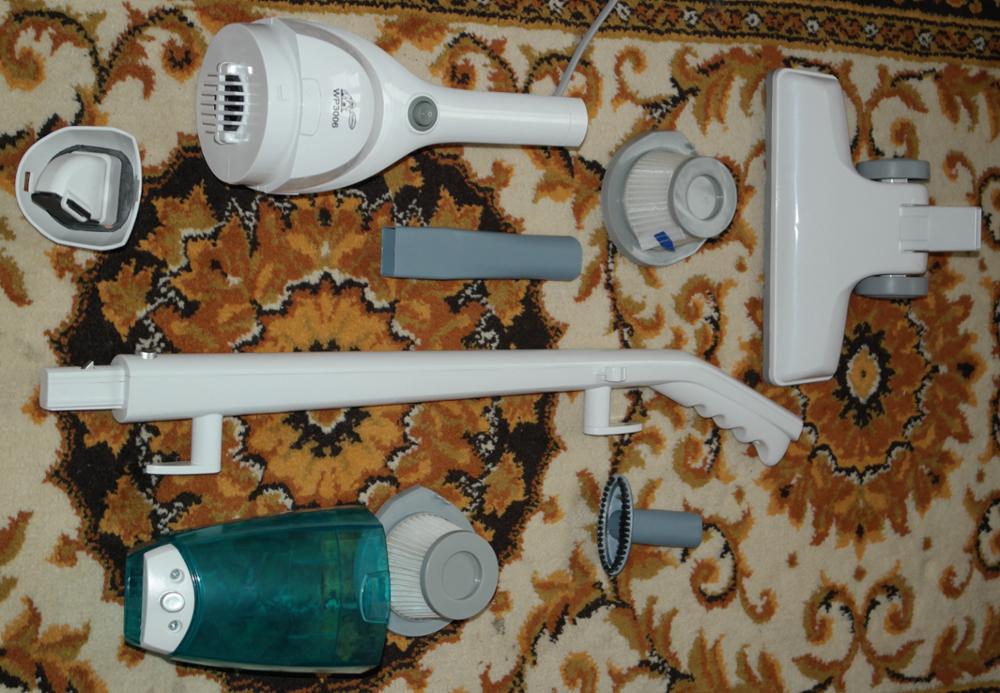 PUPPYOO  Low Noise Mini Home Rod Vacuum Cleaner Portable Dust Collector Home Aspirator Handheld Vacuum Catcher WP3006