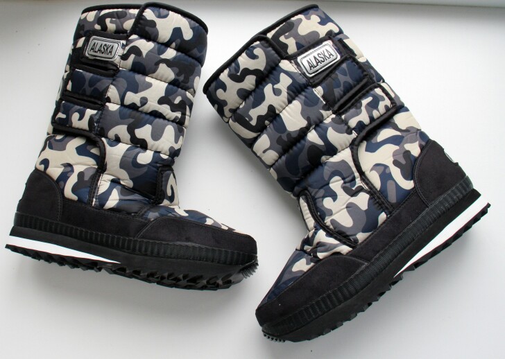 2016 winter warm men's thickening platforms waterproof shoes military desert male knee-high snow boots outdoor hunting botas 47