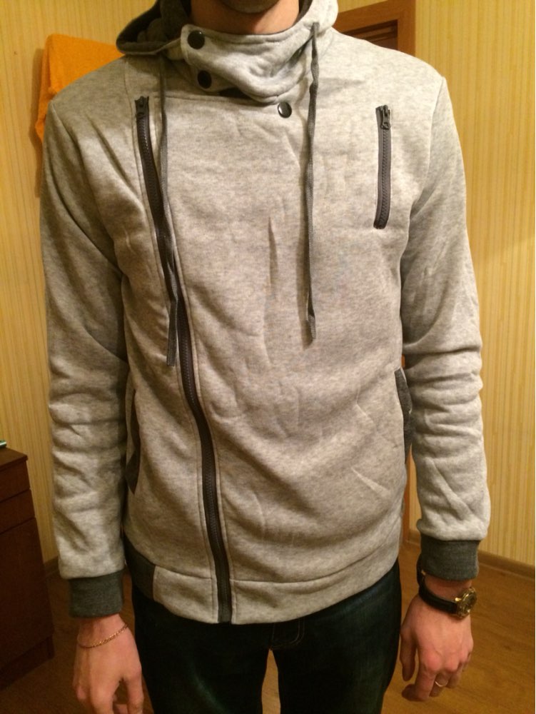 9colors M-6XL 2015 Hoodies Men Sweatshirt Male Tracksuit Hooded Jacket Casual  Male Hooded Jackets moleton Assassins Creed