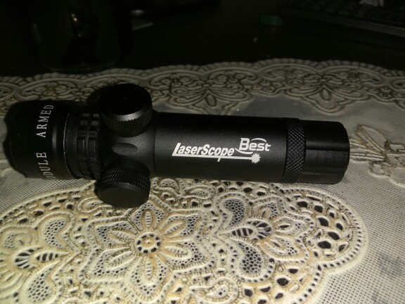 New Tactical Outside Cree Green Dot Laser Sight Adjustable Switch Rifle Scope With Rail Mount For Gun Hunting
