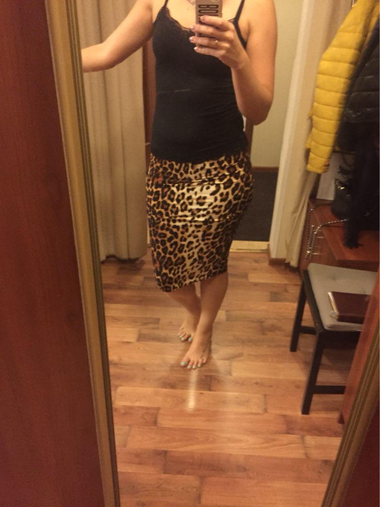 Ship from US Yomsong New Fashion Wholesale Summer Women's Pencil Skirt  High Waist Floral Printing Midi Skirt  21 Colors 204