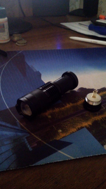 high-quality Mini Black Brand 2000LM Waterproof LED Flashlight 3 Modes Zoomable LED Torch penlight free shipping
