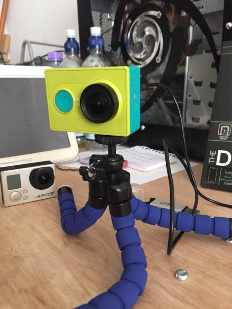 GoPro Mini Flexible Camera Tripod Octopus Bubble Tripod with Mount Adapter for SJ4000 Camera Go Pro Hero 3+ 3 2 HD xiaomi yi