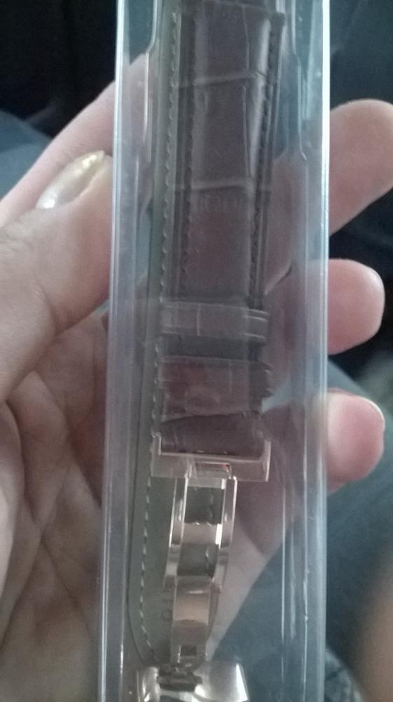 18MM 20MM 22MM 1PCS genuine cow leather watch band watch straps waterproof leather men and woman watch bands rose gold buckle