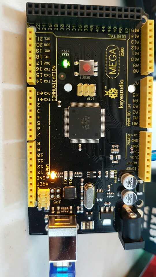 New !Keyestudio MEGA 2560 R3 compatible with Arduino MEGA 2560 R3 + usb cable