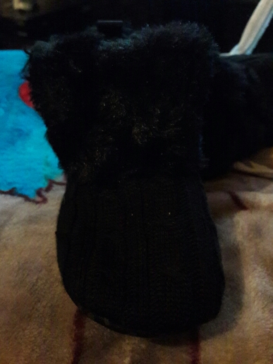 Baby Shoes Infants Crochet Knit Fleece Boots Toddler Girl Boy Wool Snow Crib Shoes Winter Booties