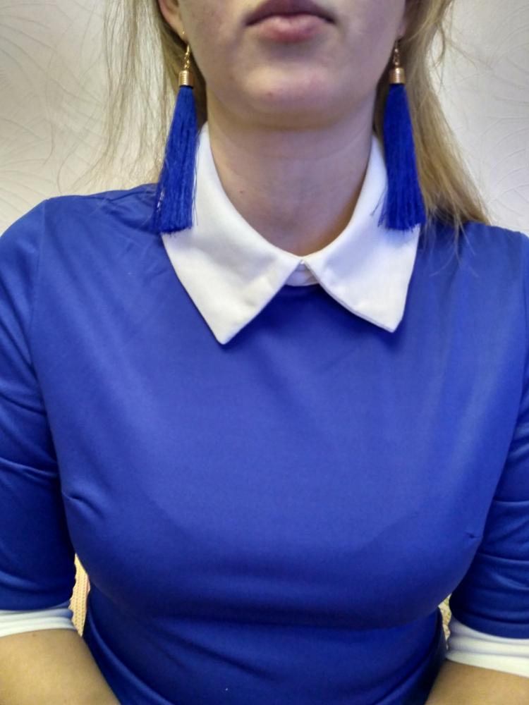 Women Dress 2016 Fashion WomenTurn-down Collar Slim Casual Dresses Elegant Blue Dress Feminine Vestido QAF019LMXC