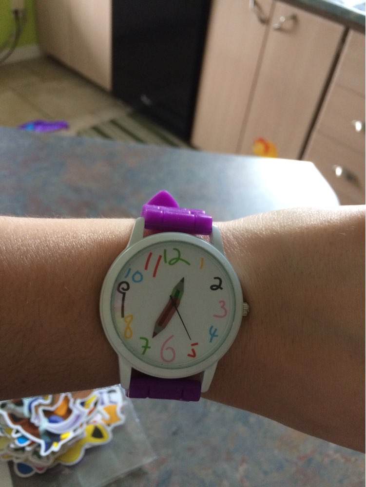 2016 Special Offer Limited Fashion Cartoon Pencil Pointer Funny Digital Silicone Watches Best Gift Women & Men Watch