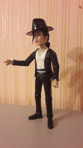 Free shipping  New Arrival high quality action figures Michael Jackson Souvenir minifigures toy best gift for fans HT1719