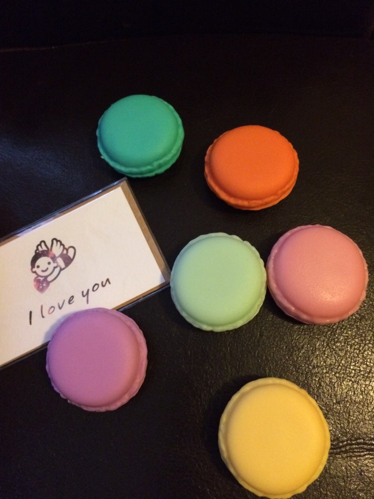 6 pcs/Lot Mini clips dispenser Macaron storage box Candy organizer for eraser zakka Gift Stationery Office school supplies 5028