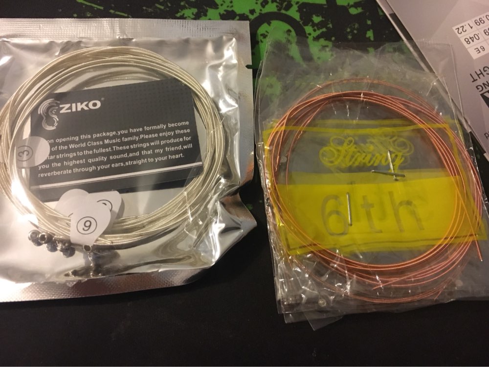 ZIKO 010-048 DUS-010 Acoustic guitar strings silver plating guitar parts musical instruments Accessories