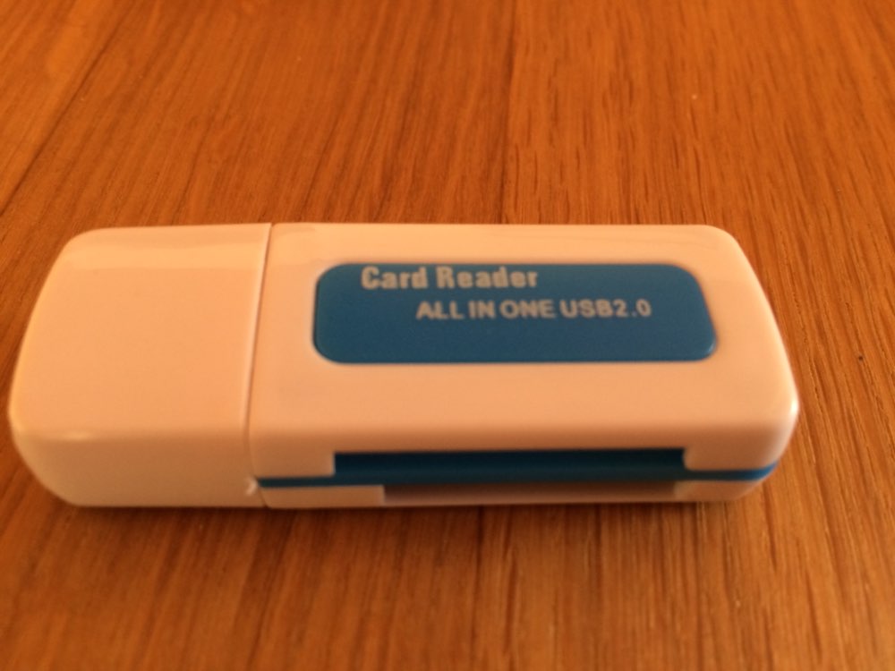 1pcs USB 2.0 4 in 1 Memory Multi Card Reader for M2 SD SDHC DV Micro SD TF Card Wholesale Blue