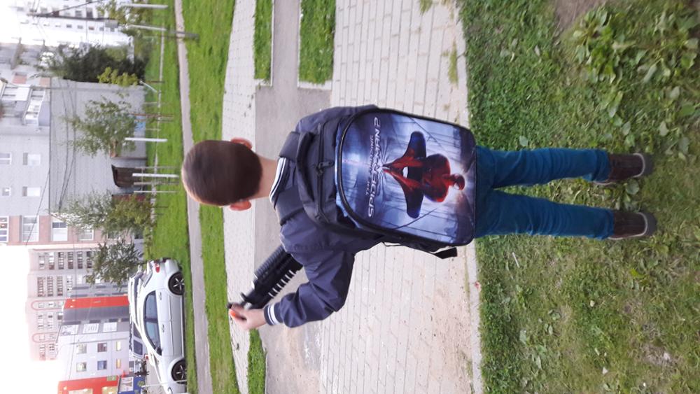2016 fashion gift cartoon backpack with zipper fashion style boy cool spiderman bag school for kid printing children schoolbag