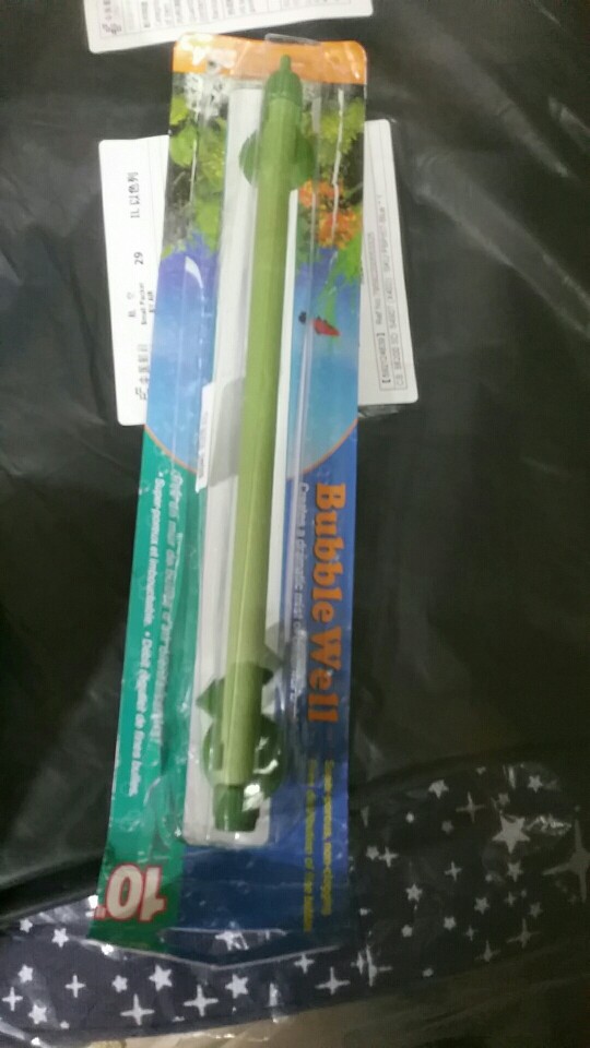 New Green Fish Tank Aquarium Air Stone Bubble Wall Tube 7" 10" 14" 18" 23" 28"