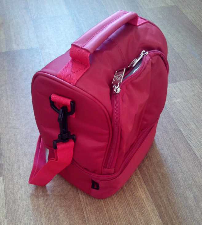 New design thick warm thermal insulated boxes nylon lunch bag red lunch bags tote with zipper cooler lunch box insulation bag