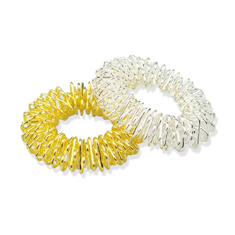 5pcs/Lot New Arrival Health Care Acupuncture Massage Finger Rings Finger Massager