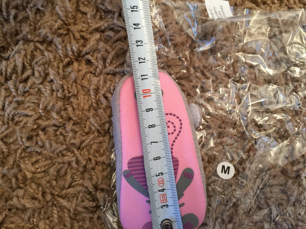 Cute Baby Girls First walkers Cotton Grey Cartoon Mouse Soft with Pattern Shading Soft Sole Baby Toldder Prewalkers Shoe 3 size